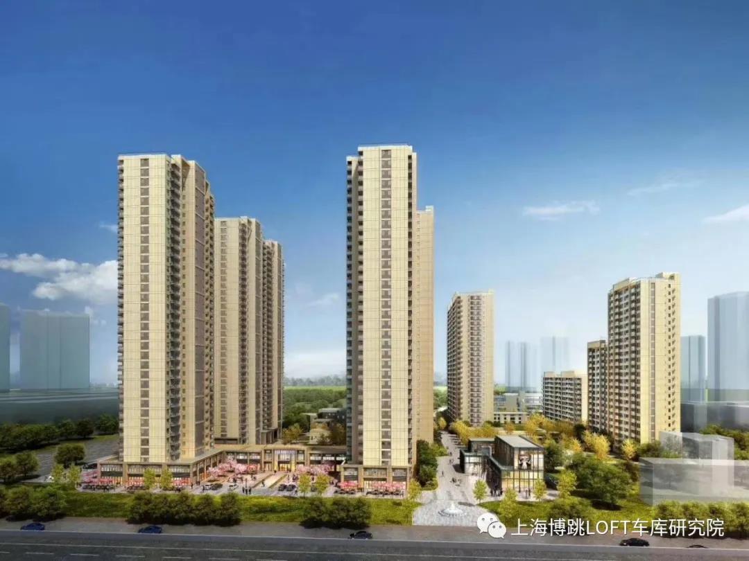 十堰采用了LOFT车库武汉当代集团春风十里项目现已结构封顶！